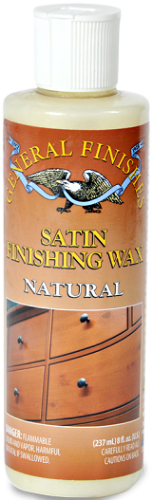 FINISHING WAX SATIN 8oz bottle