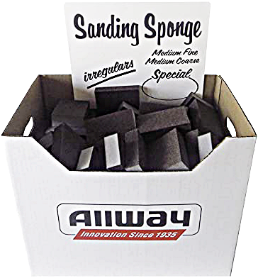 SS100 SANDING SPONGES 100/TUB
