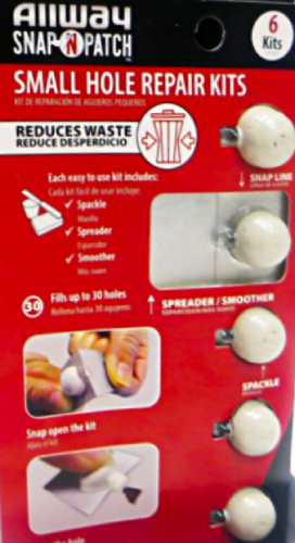 Snap-N-Patch, Sm Hole Repair