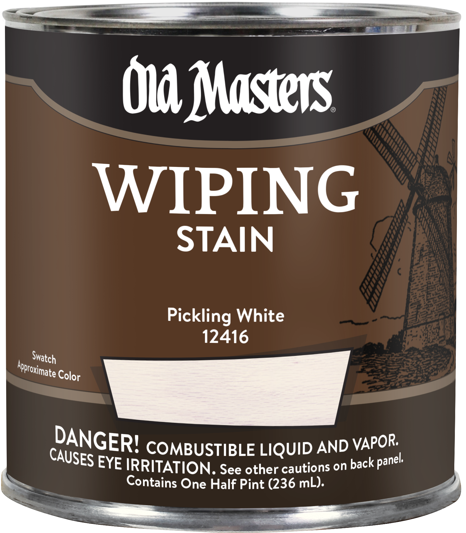 WIPING PICKLE WHITE 1/2 PINT