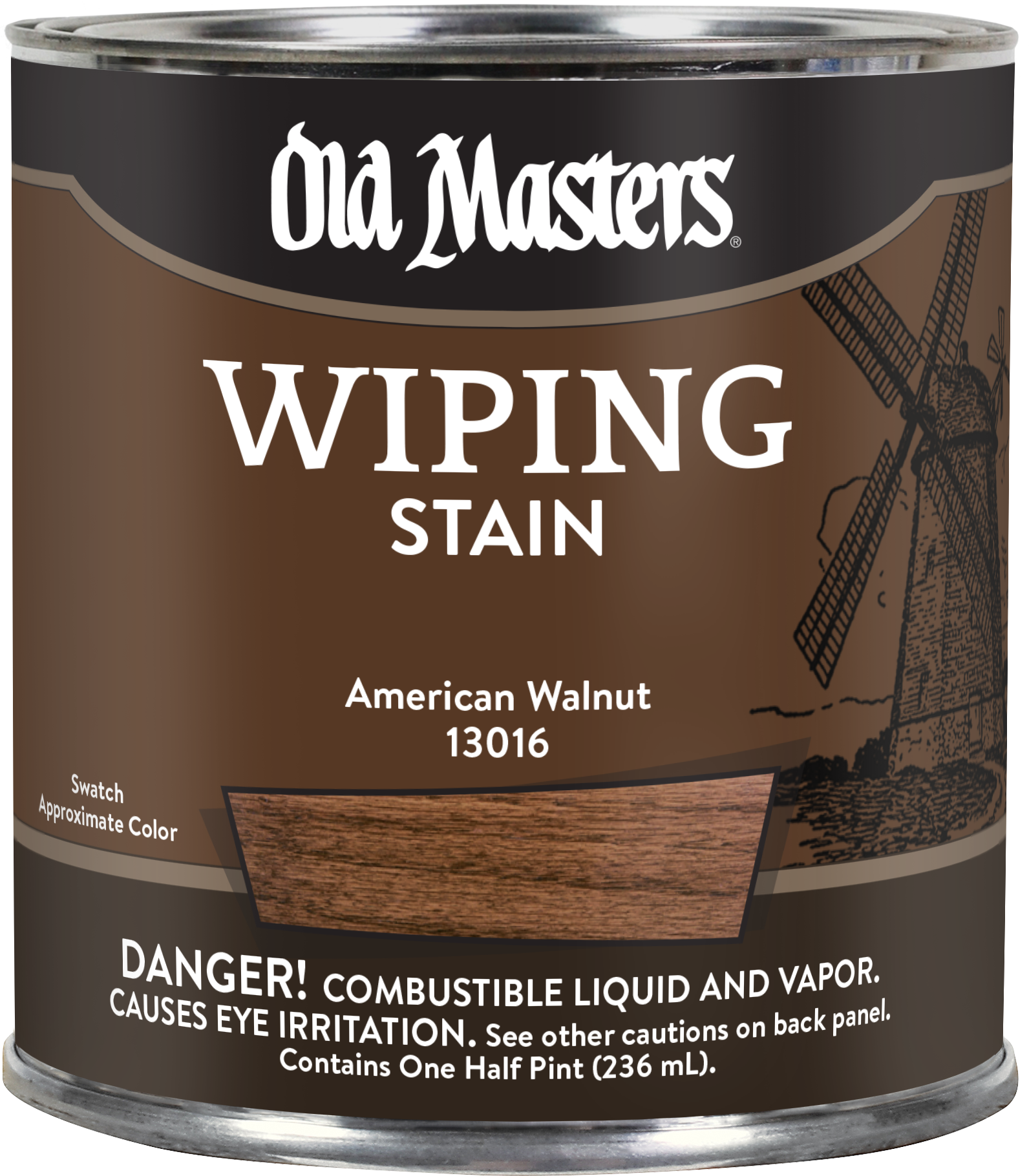WIPING AMERICAN WALNUT 1/2PT