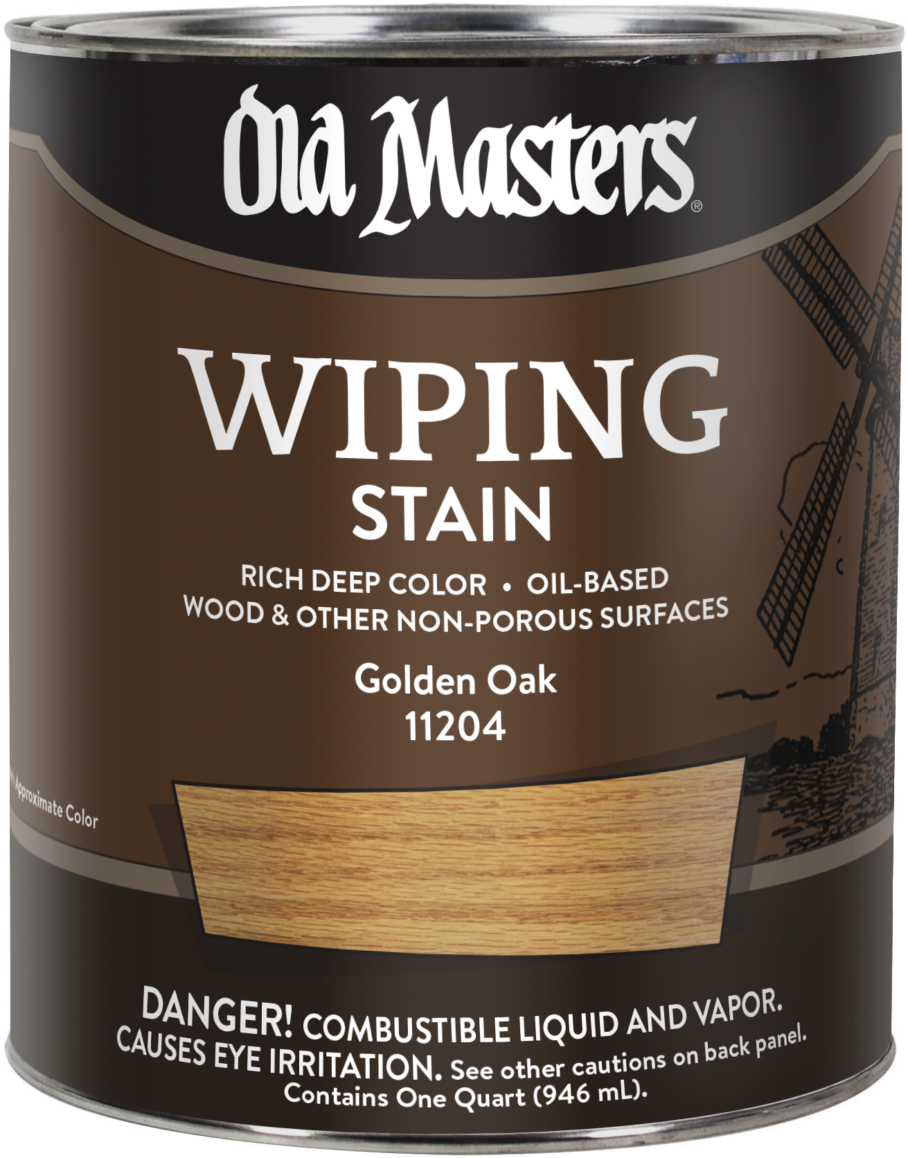 WIPING GOLDEN OAK QUART
