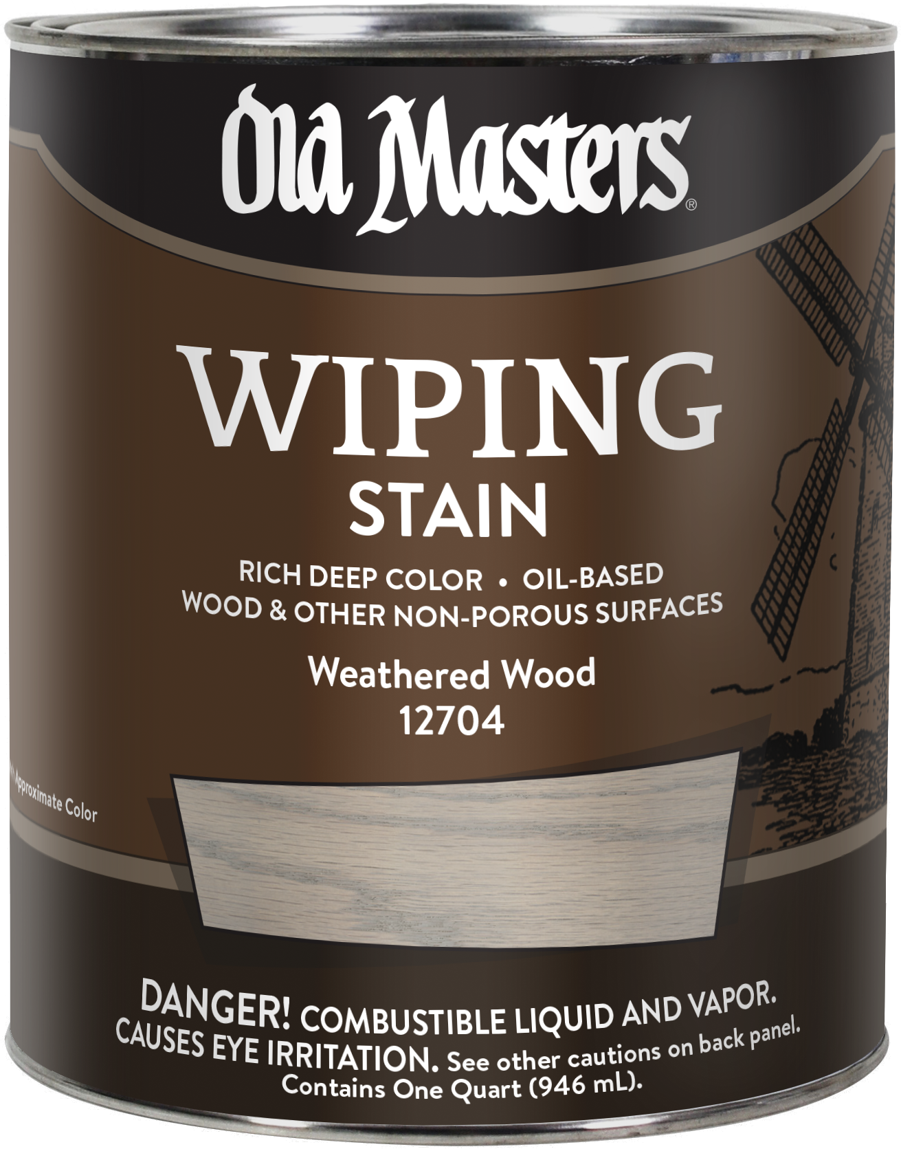 WIPING WEATHERED WOOD QT