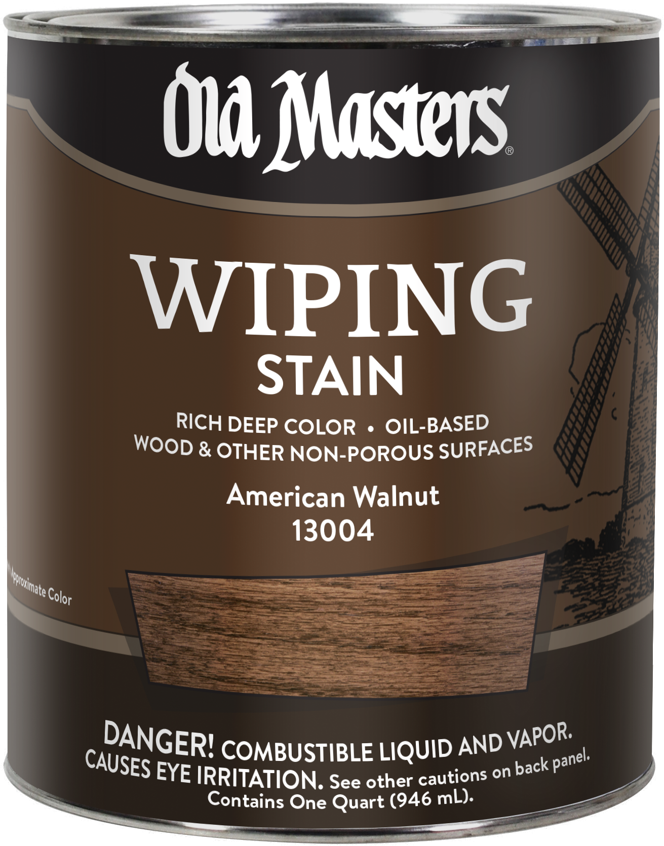 WIPING AMERICAN WALNUT QT