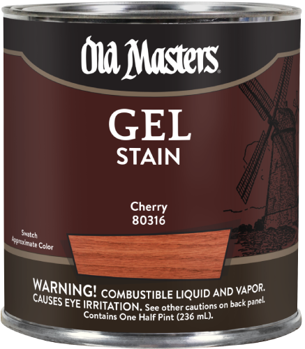 GEL STAIN CHERRY 1/2 PT