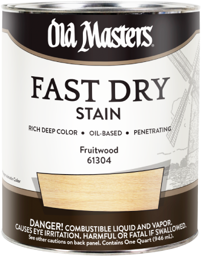 FAST DRY STAIN FRUITWOOD QT