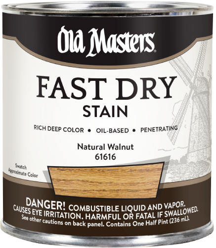 FAST DRY NATURAL WALNUT 1/2PT