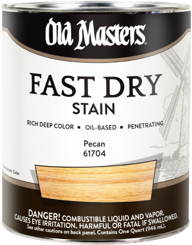 FAST DRY STAIN PECAN QT