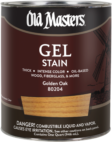 GEL STAIN GLDN OAK QT