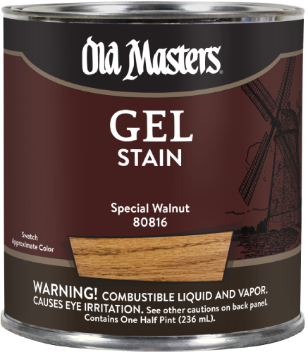 GEL STAIN SPEC WAL 1/2 PT