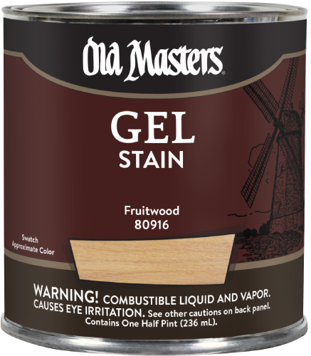 GEL STAIN FRUITWOOD 1/2 PT