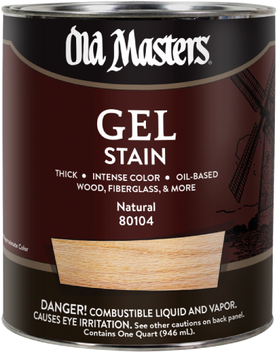 GEL STAIN NATURAL QT
