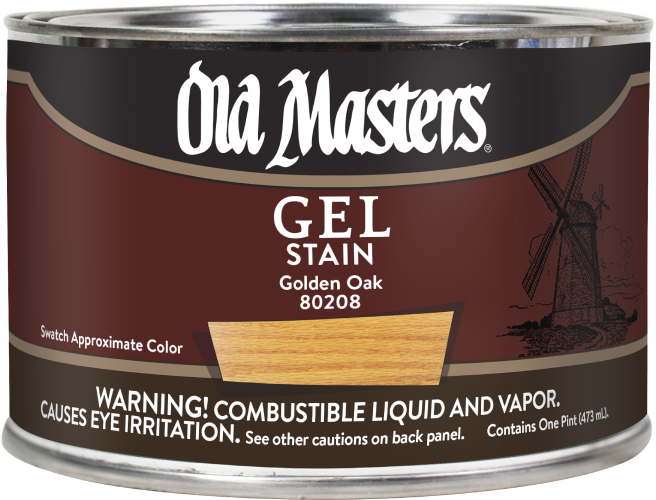 GEL STAIN GLDN OAK PINT