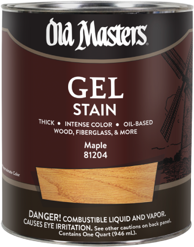 GEL STAIN MAPLE QT