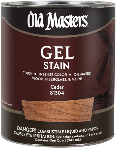 GEL STAIN CEDAR QT