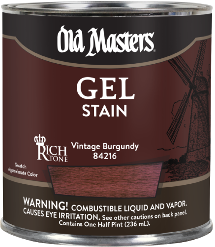GEL VINTAGE BURGANDY 1/2 PT