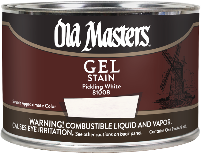 GEL STAIN PICKLING WHITE PINT