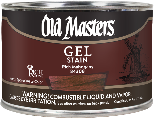 GEL STAIN RICH MAHOGANY PT