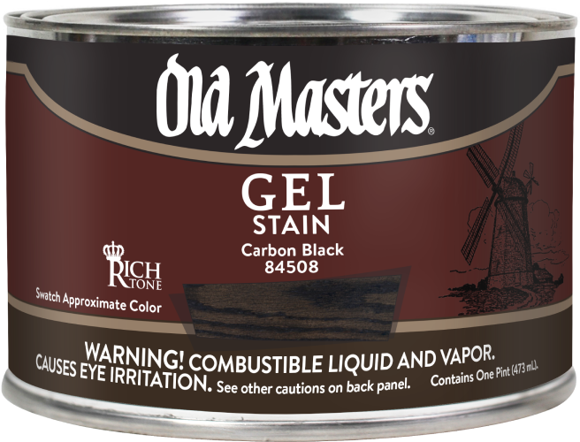 GEL STAIN CARBON BLACK PINT