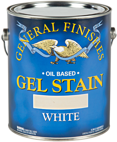 GEL STAINS OIL WHITE GAL