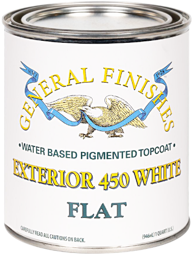 EXT 450 WB WHITE FLAT QUART