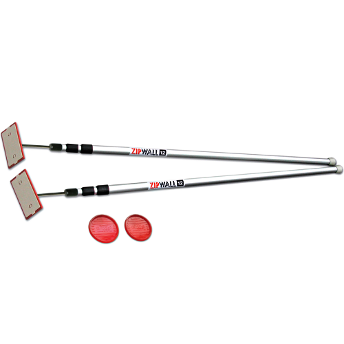 ZIPWALL 12 2 PAK SPRING POLES