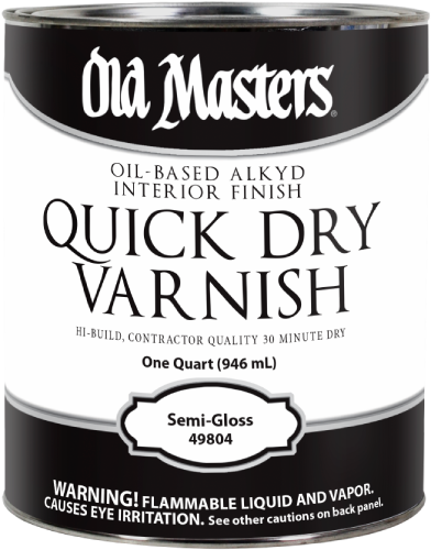 QUICK DRY VARNISH S/G QUART