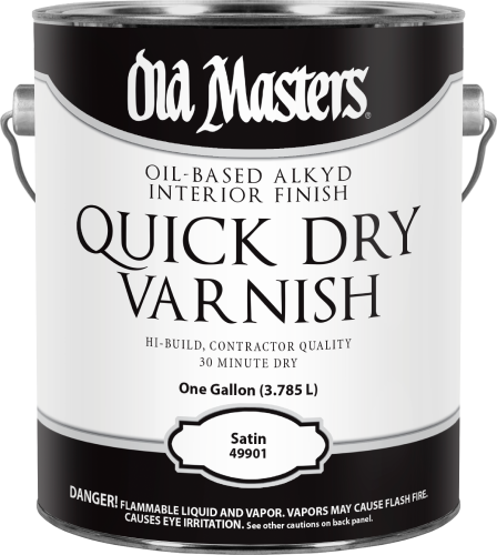 QUICK DRY VARNISH SATIN GALLON