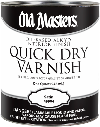 QUICK DRY VARNISH SATIN QUART