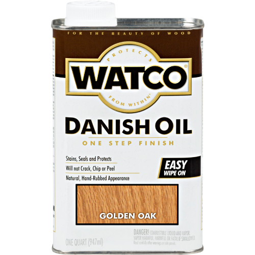 WATCO DANISH OIL GOLDEN OAK QT
