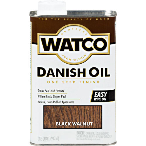 WATCO DANISH OIL BLACK QT