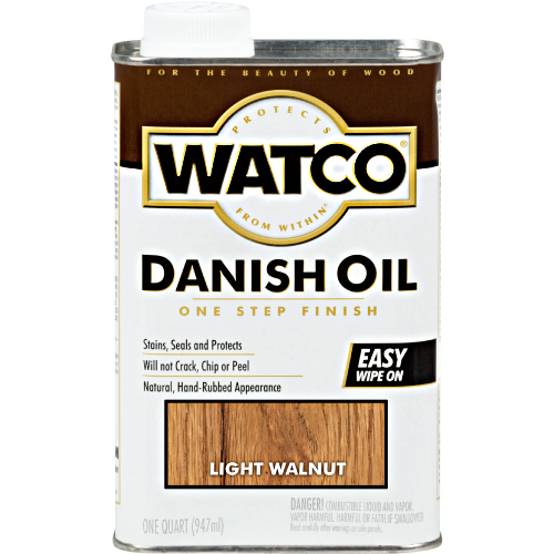 WATCO DANISH OIL LT WALNUT QT