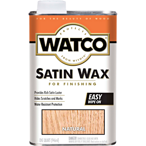 WATCO NATURAL SATIN WAX QT