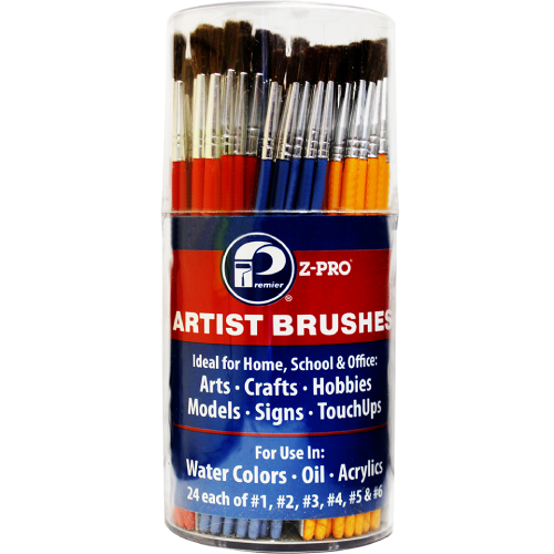 144 PC ARTIST BRUSH CYLINDER