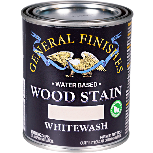 WB STAIN WHITEWASH PINT