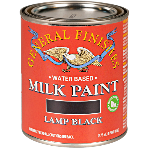 MILK PAINT LAMP BLACK PINT