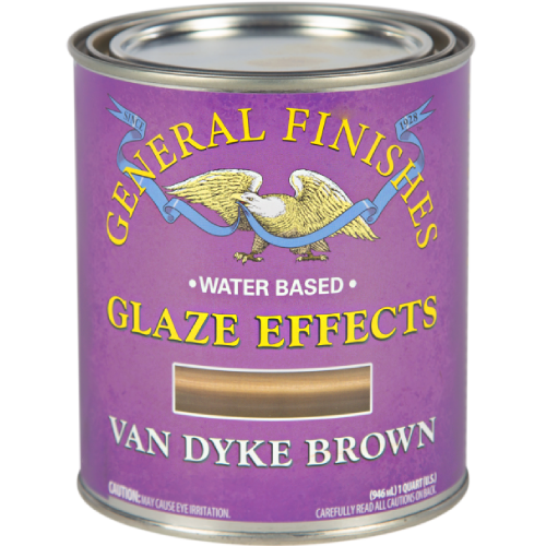 GLAZE EFFECTS VAN DYKE BROWN Q