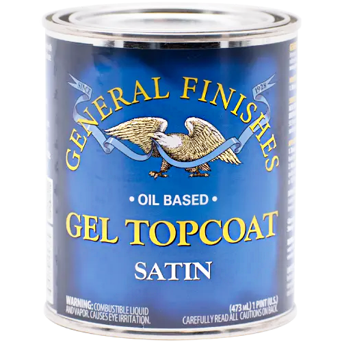GEL OIL TOP COAT SATIN PINT
