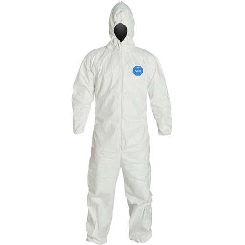 NO ELASTIC TYVEK COVERALLS XL