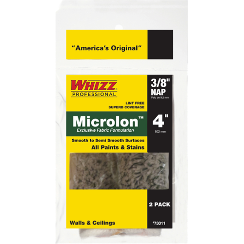 WHIZZ MICROLON 4IN X 3/8IN 2PK