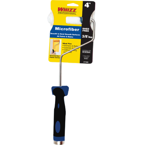 WHIZZ MICROFIBER 4IN RLR W/HA!