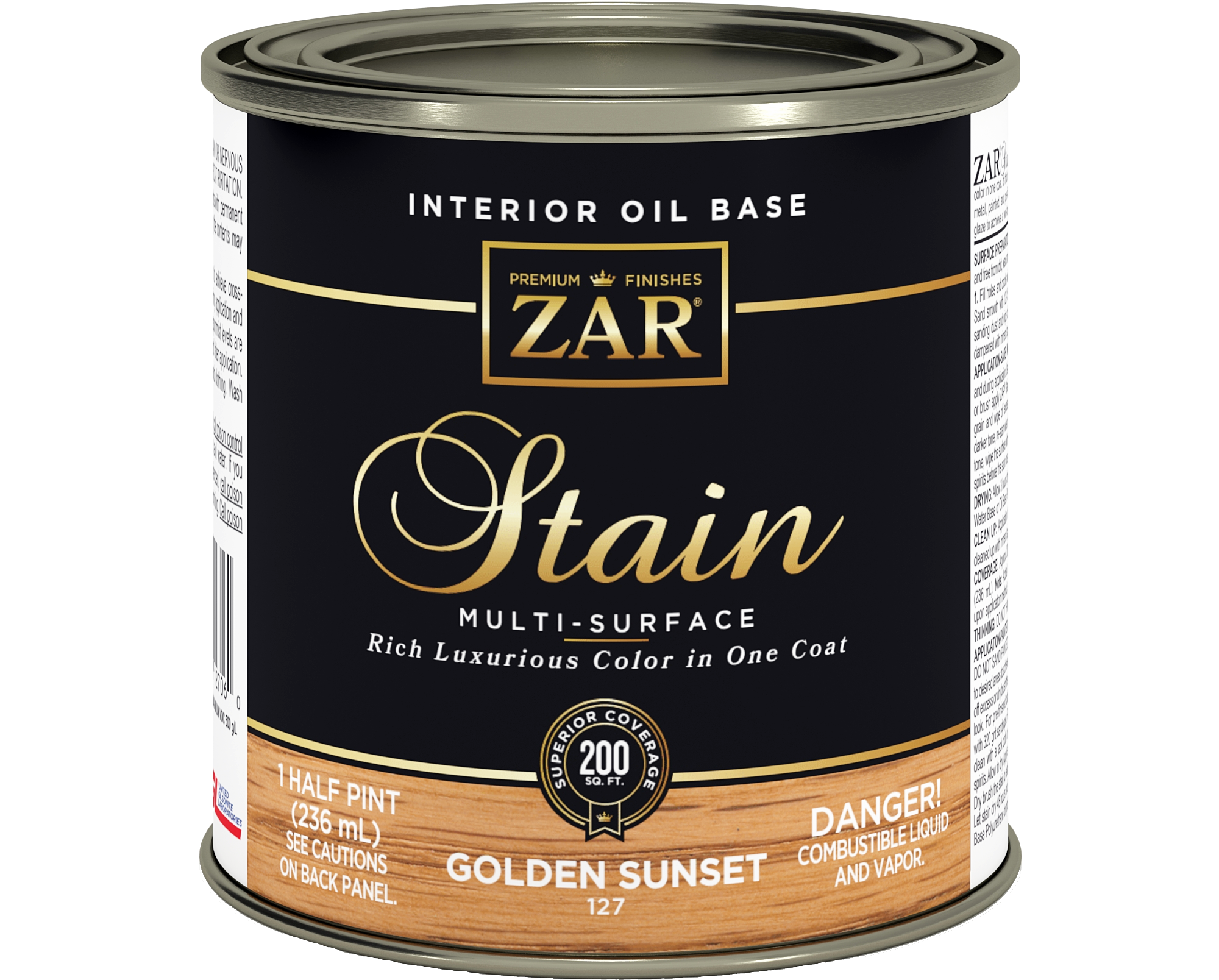 ZAR GOLDEN SUNSET 1/2 PINT
