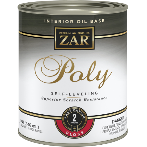 ZAR INTERIOR OIL POLY GLOSS QT