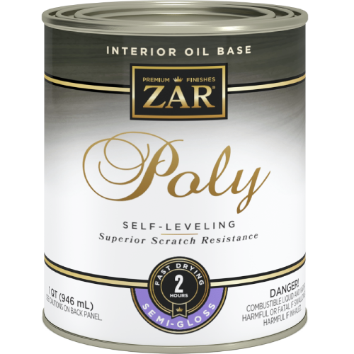 ZAR INT OIL POLY S/G QUART