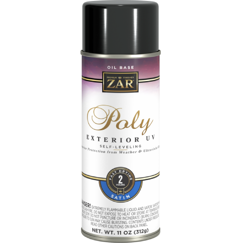 ZAR UV OIL EXT POLY SATIN 11oz