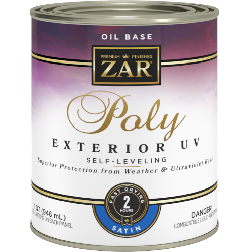 ZAR UV OIL EXT POLY SATIN QT