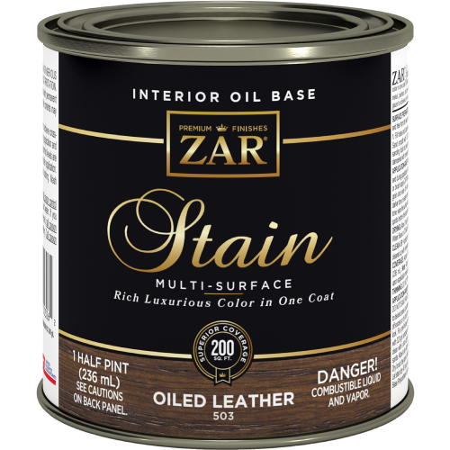 ZAR OILED LEATHER 1/2 PINT