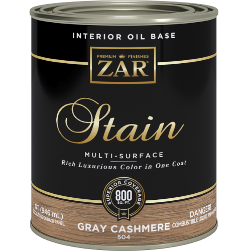 ZAR GRAY CASHMERE QUART