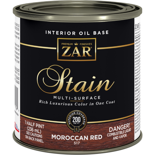 ZAR MOROCCAN RED 1/2 PINT