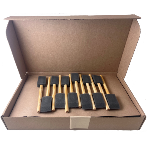 1" FOAM PAINT BRUSH 48/CTN